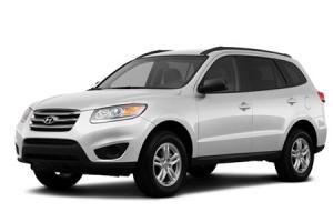Текстильные коврики на HYUNDAI SANTA FE 2 РЕСТ 2010-2012